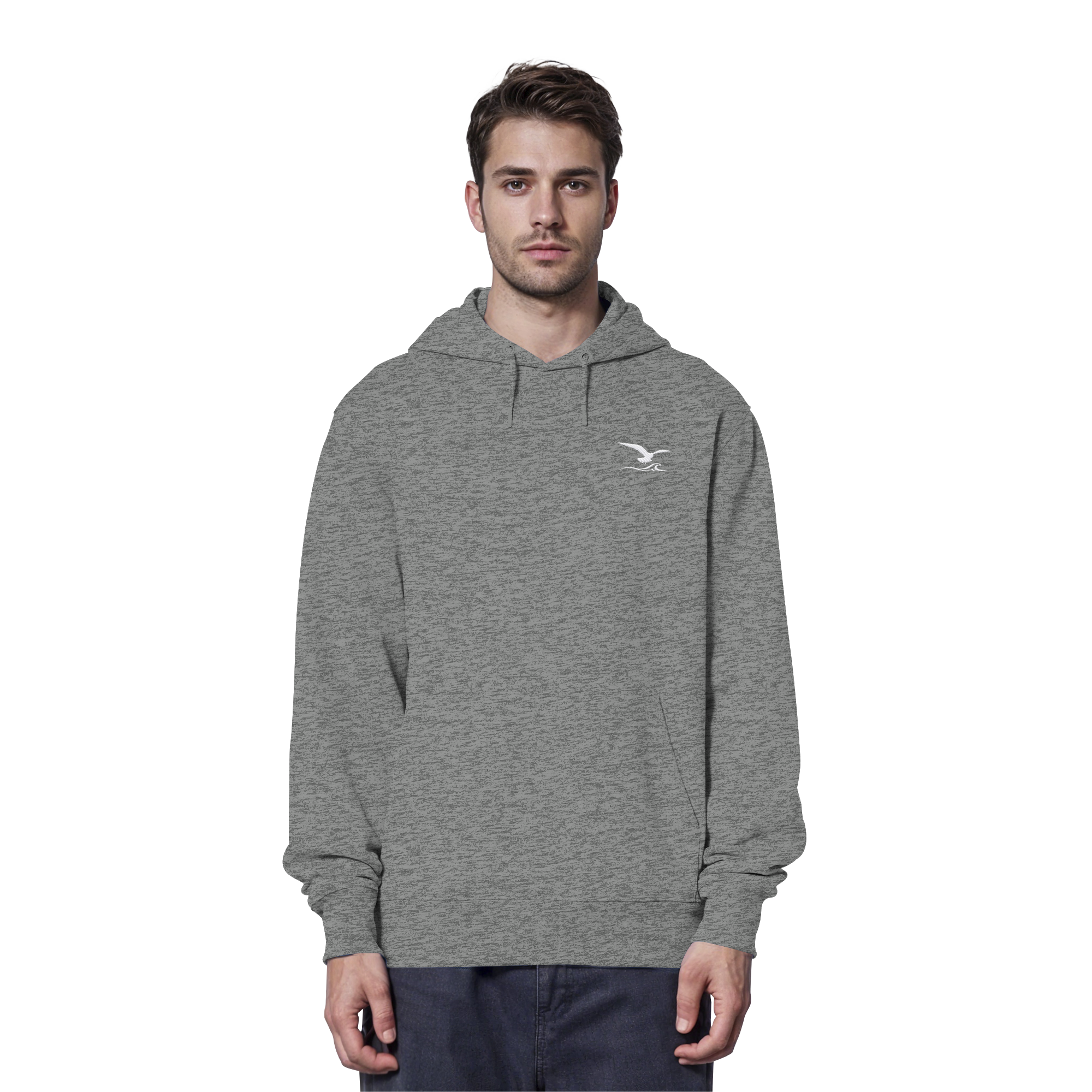 Herren Hoodie mit Stick - Lifestyle