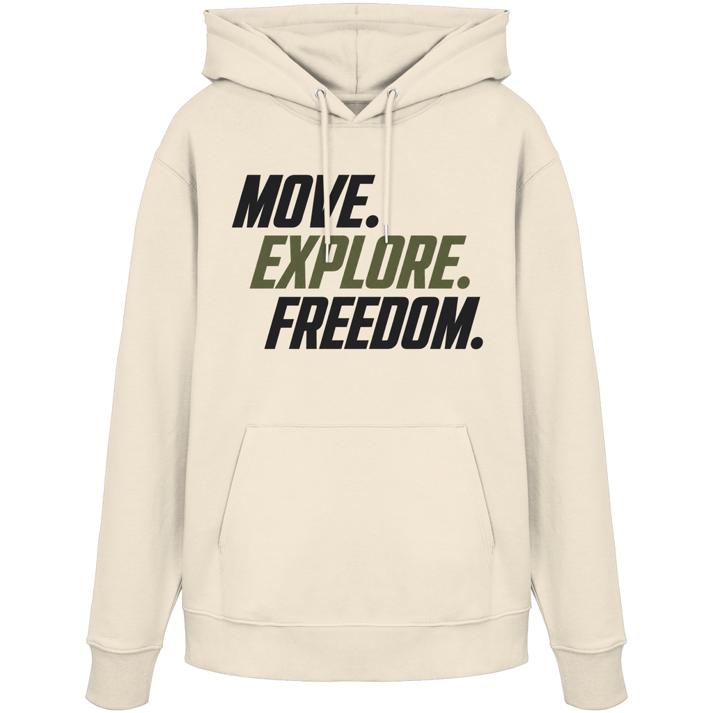 Unisex Hoodie - Move.Explore.Freedom