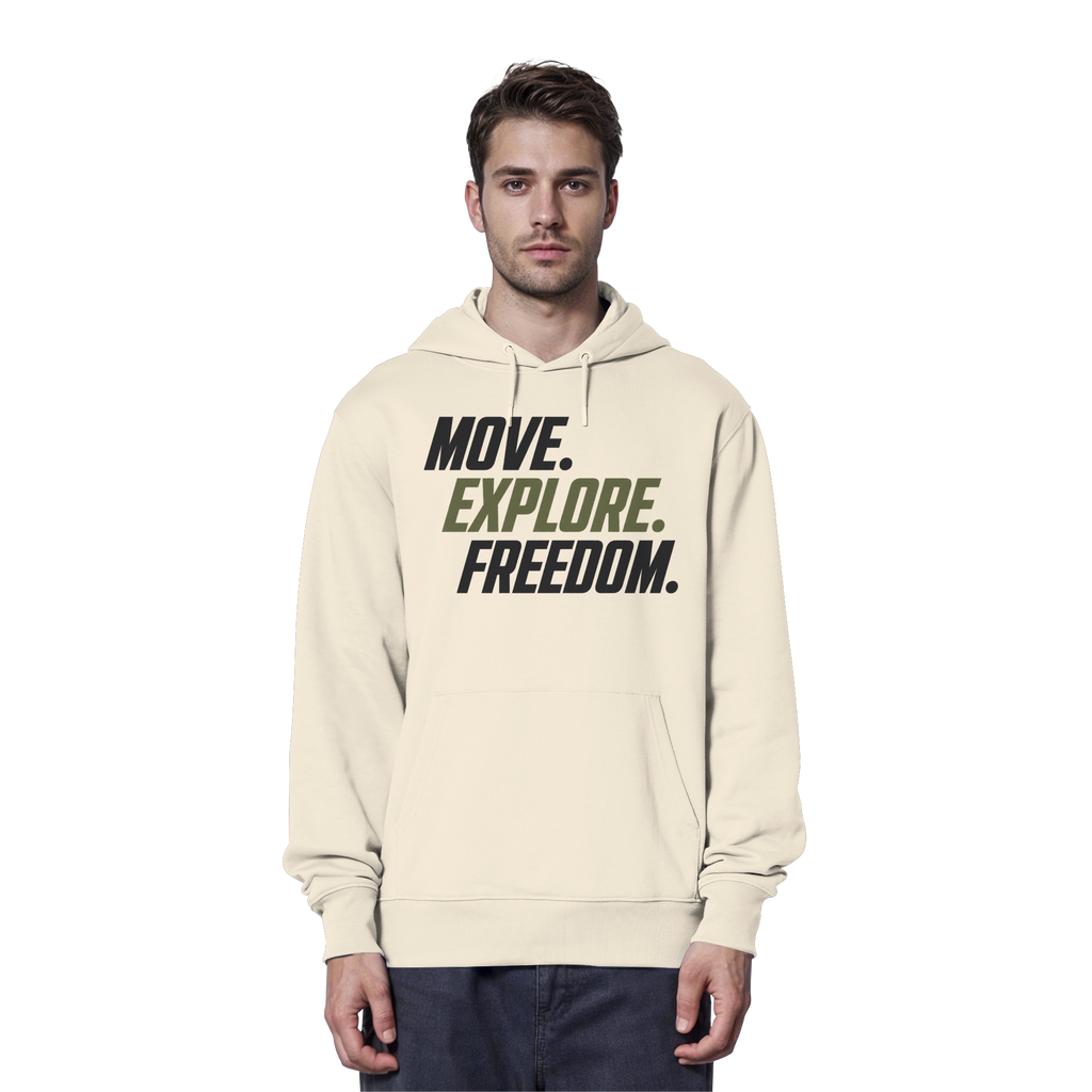 Unisex Hoodie - Move.Explore.Freedom