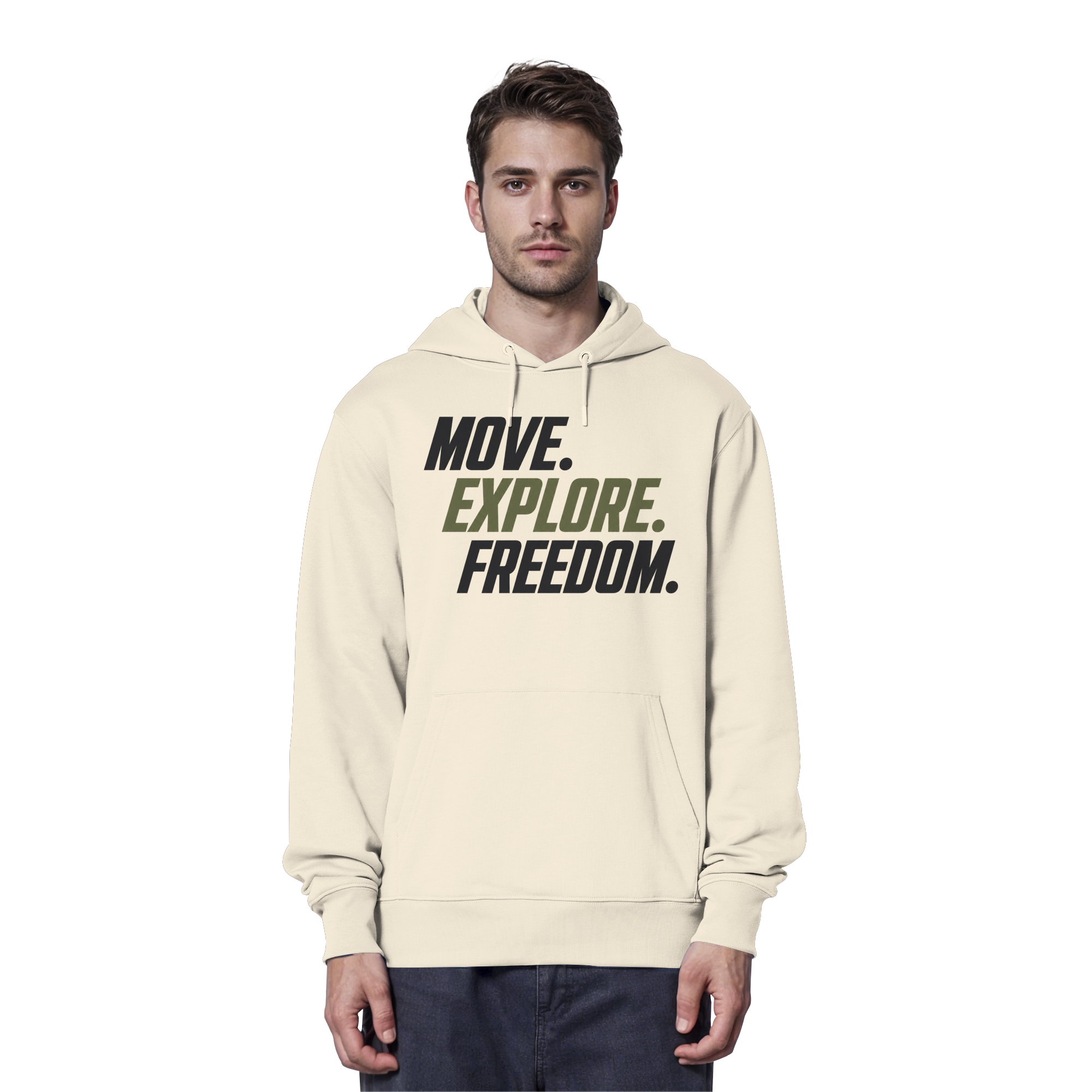 Unisex Hoodie - Move.Explore.Freedom