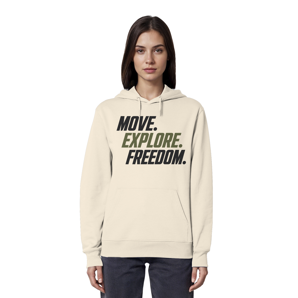 Unisex Hoodie - Move.Explore.Freedom