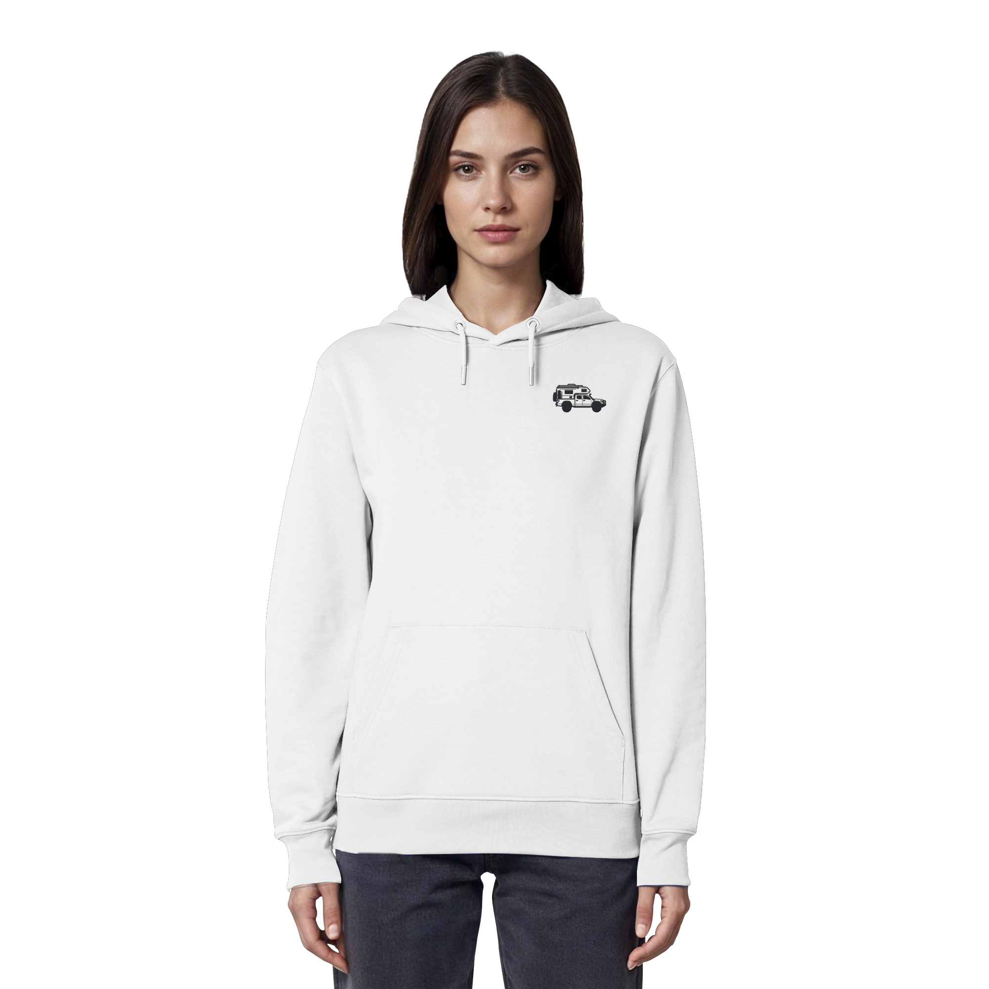 Unisex Hoodie mit Stick  - Pickup