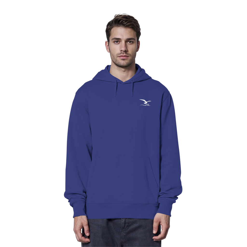 Unisex Hoodie mit Backprint - Move.Explore.Freedom