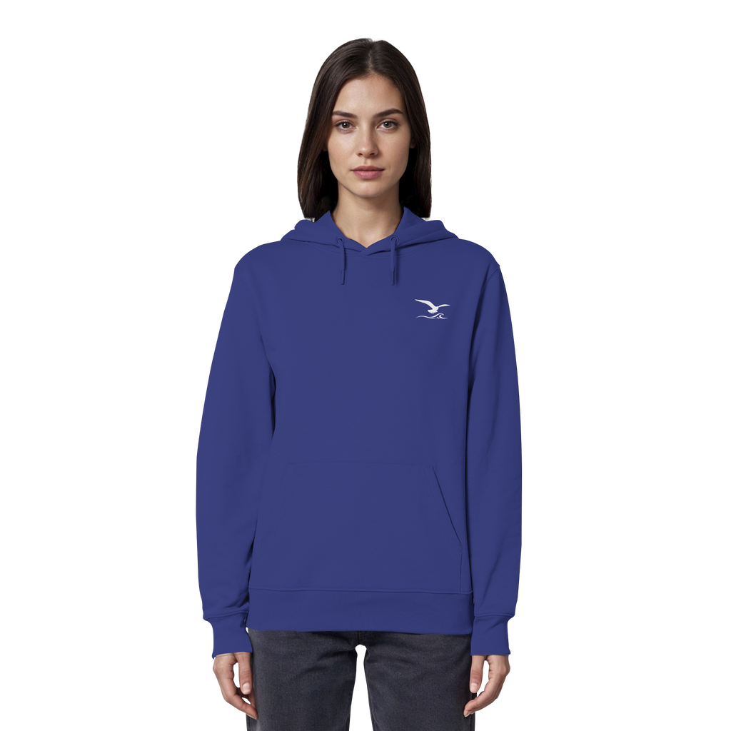 Unisex Hoodie mit Backprint - Move.Explore.Freedom