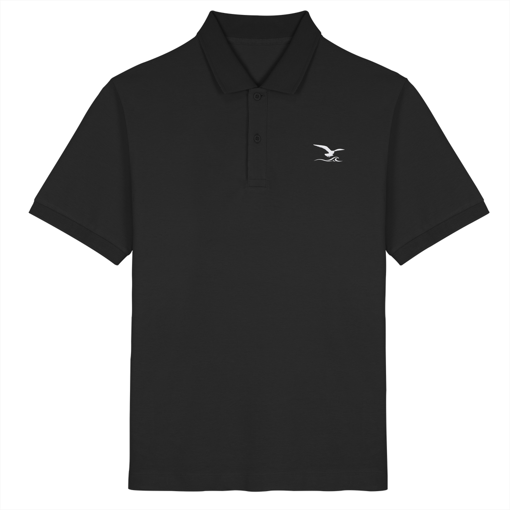 Herren Premium Poloshirt mit Stick - Network