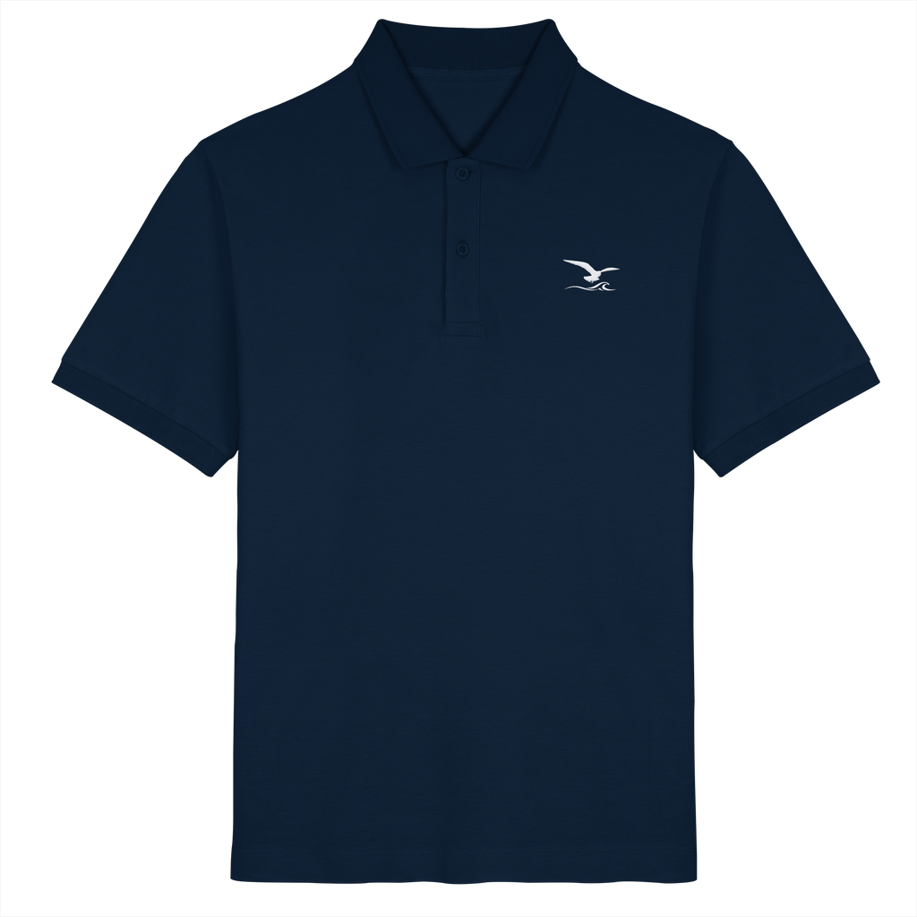 Herren Premium Poloshirt mit Stick - Network