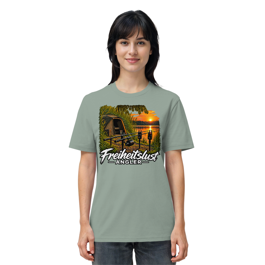 Freiheitslust Fishing T-Shirt - Angelplatz