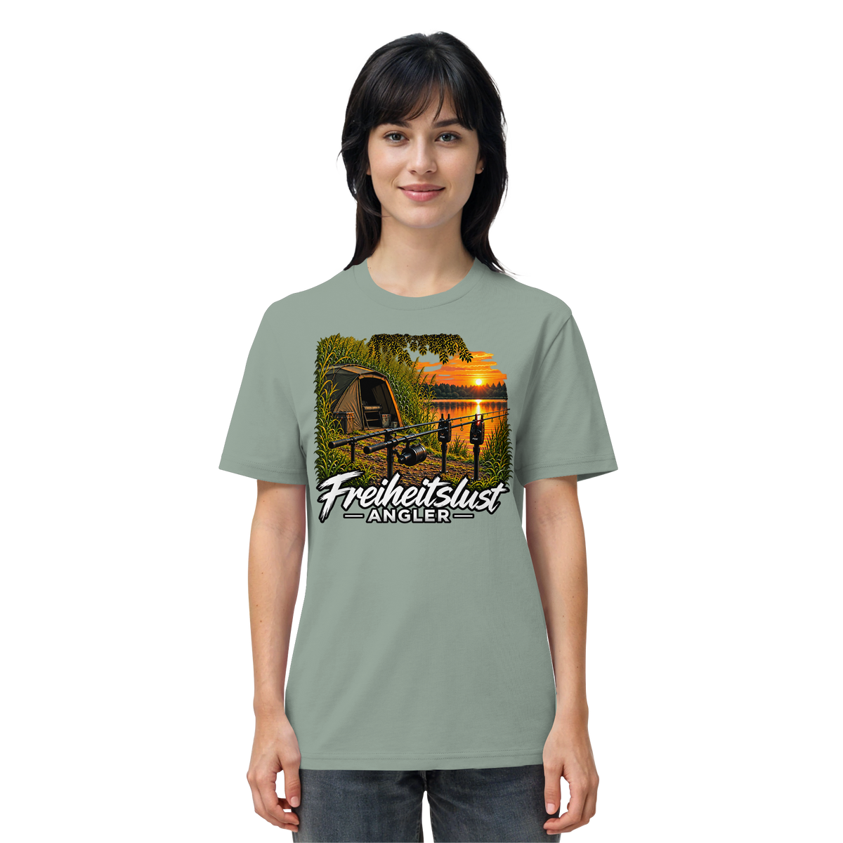 Freiheitslust Fishing T-Shirt - Angelplatz