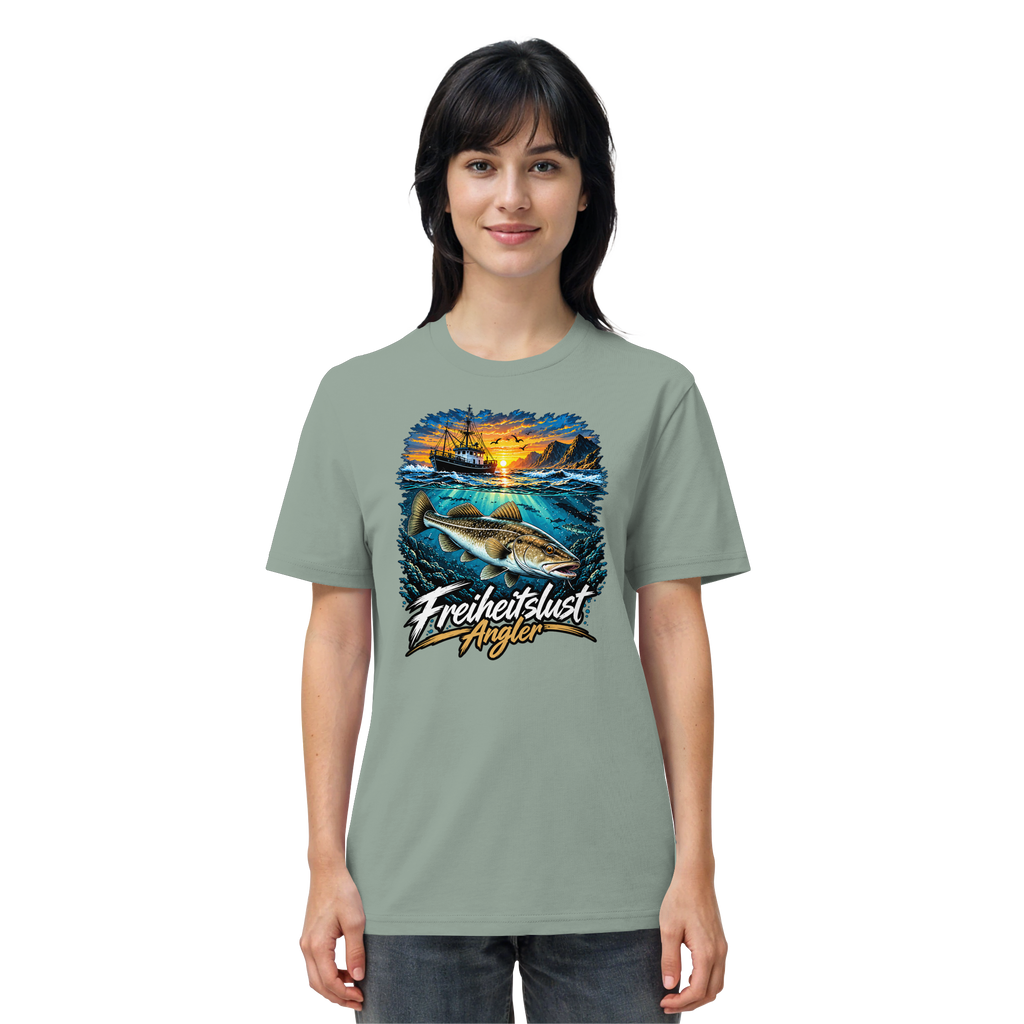 Freiheitslust Fishing T-Shirt - Dorsch Edition