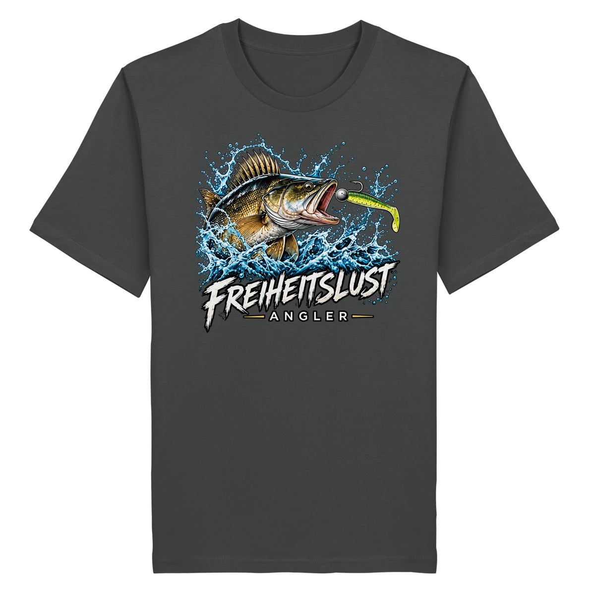 Freiheitslust Fishing T-Shirt - Zander Edition