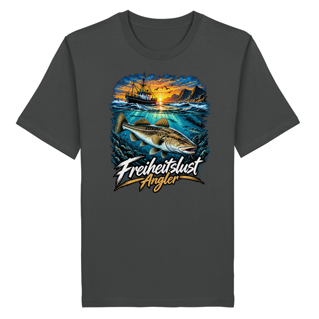 Freiheitslust Fishing T-Shirt - Dorsch Edition
