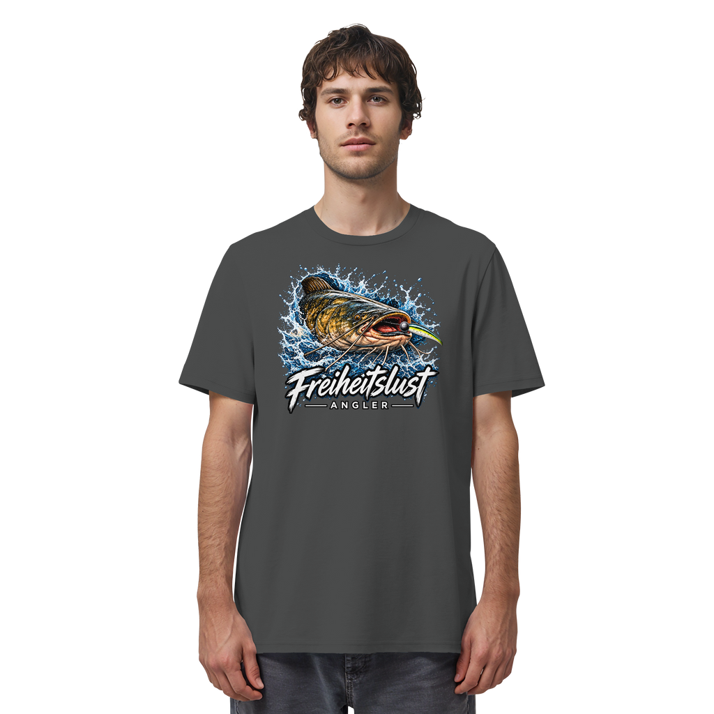 Freiheitslust Fishing T-Shirt - Waller Edition