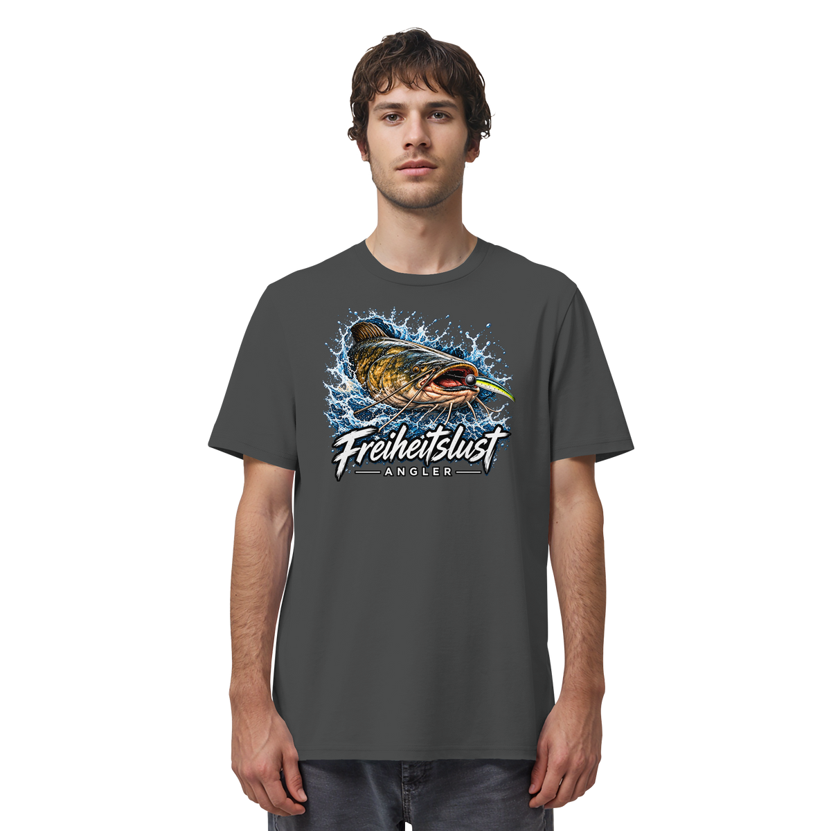 Freiheitslust Fishing T-Shirt - Waller Edition