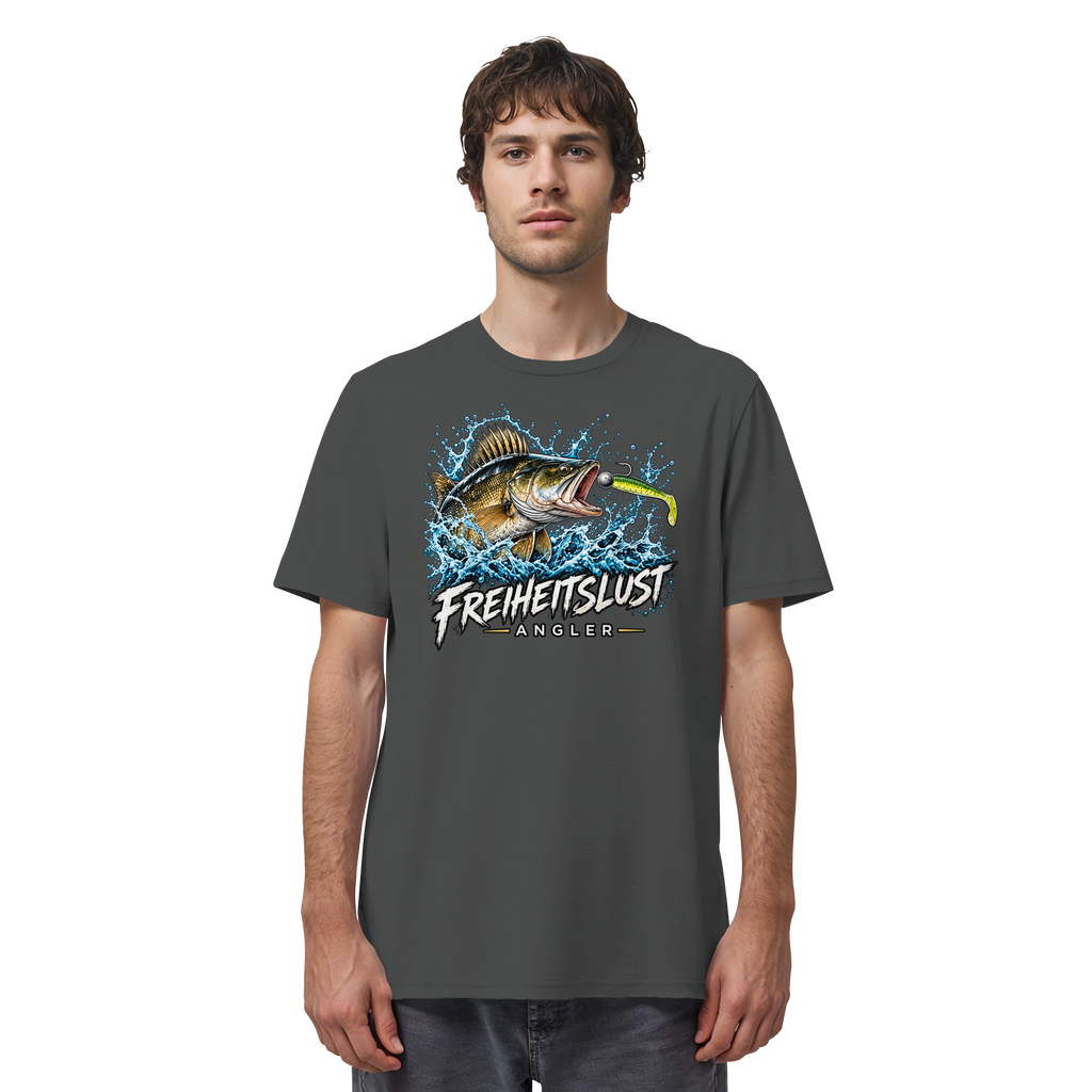 Freiheitslust Fishing T-Shirt - Zander Edition