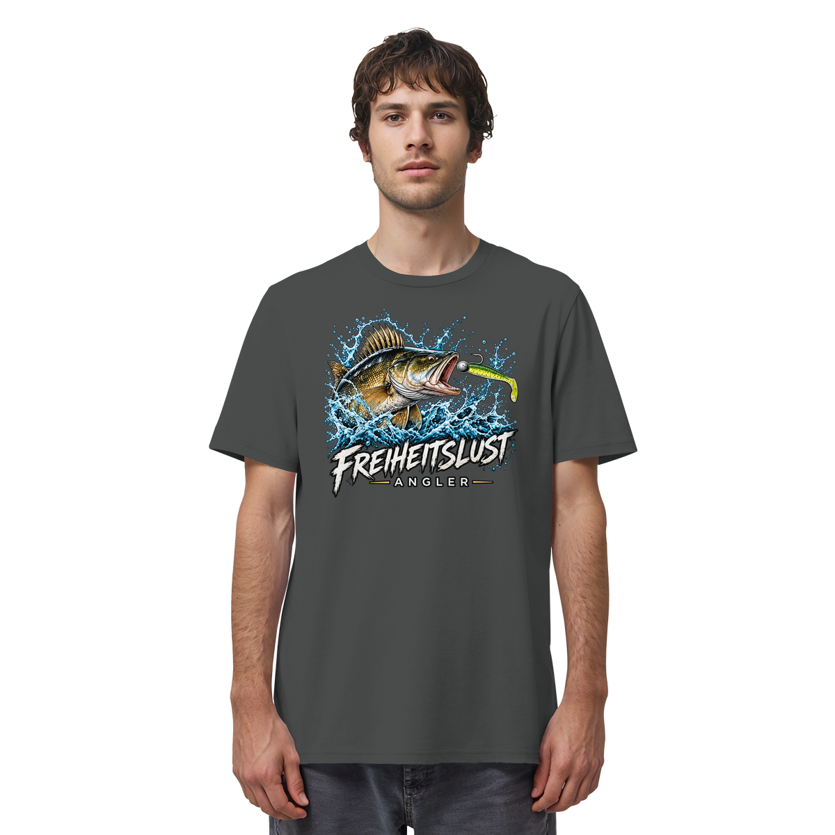 Freiheitslust Fishing T-Shirt - Zander Edition