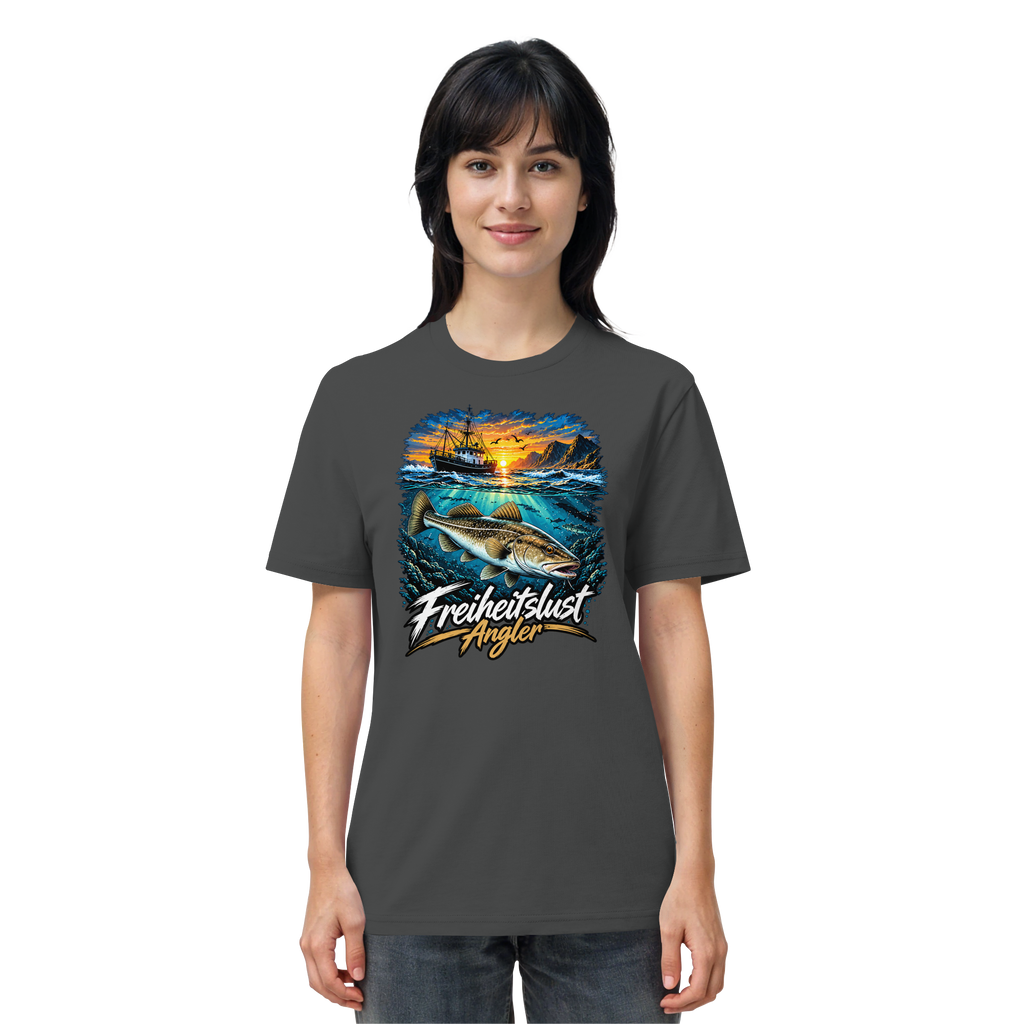 Freiheitslust Fishing T-Shirt - Dorsch Edition