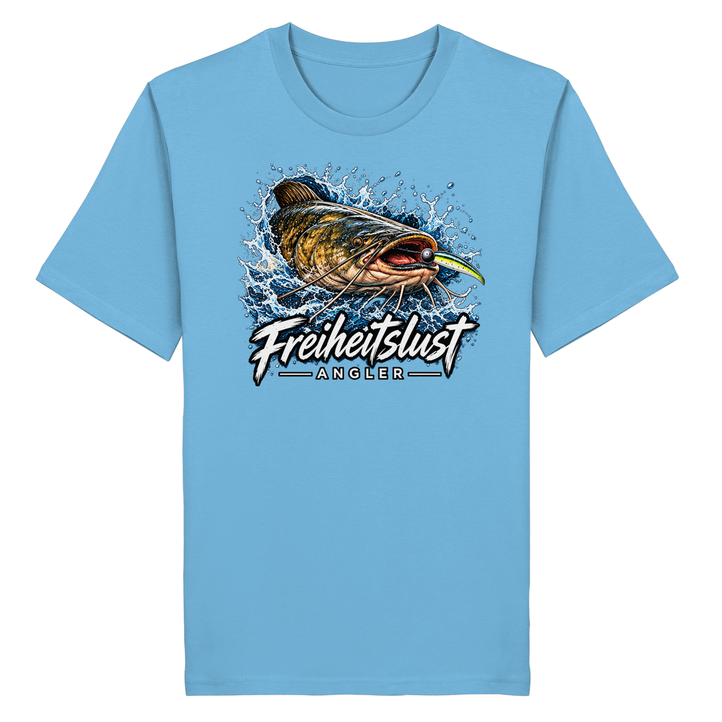 Freiheitslust Fishing T-Shirt - Waller Edition