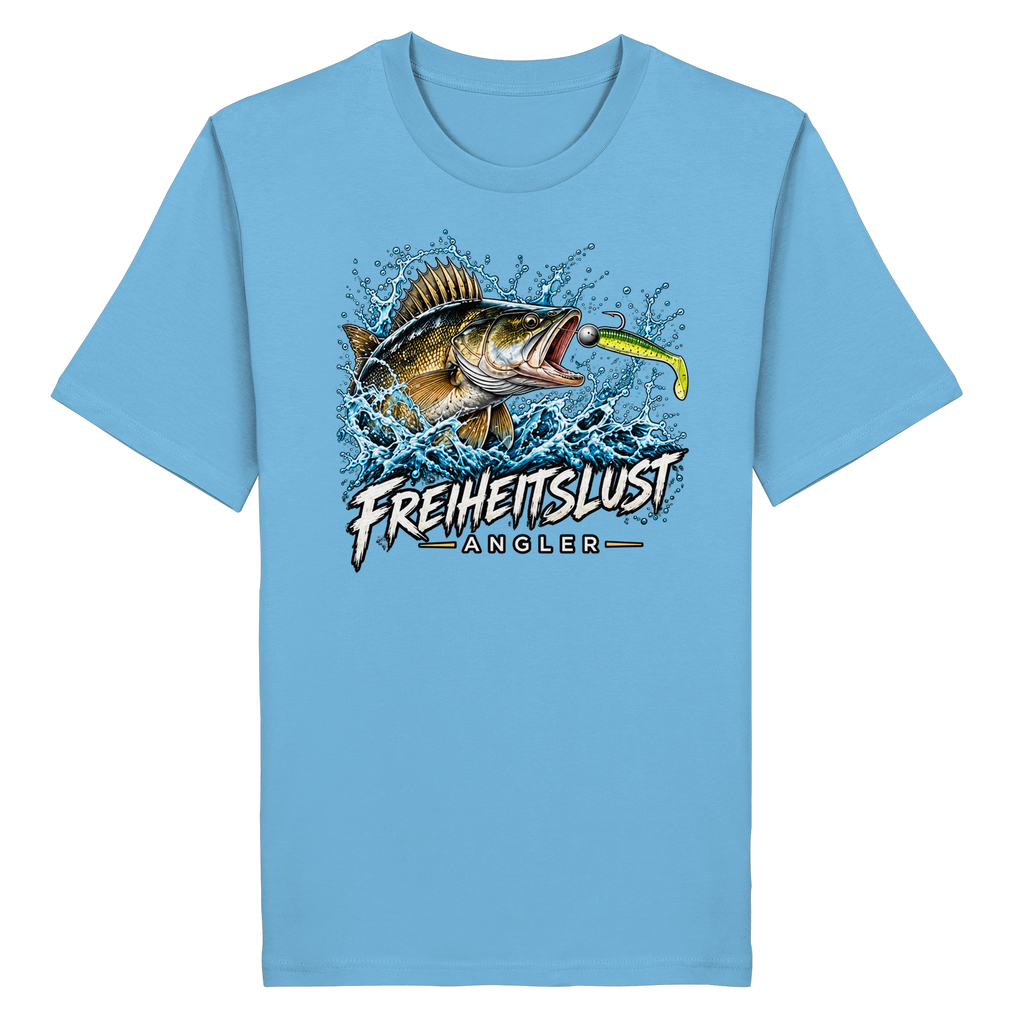 Freiheitslust Fishing T-Shirt - Zander Edition