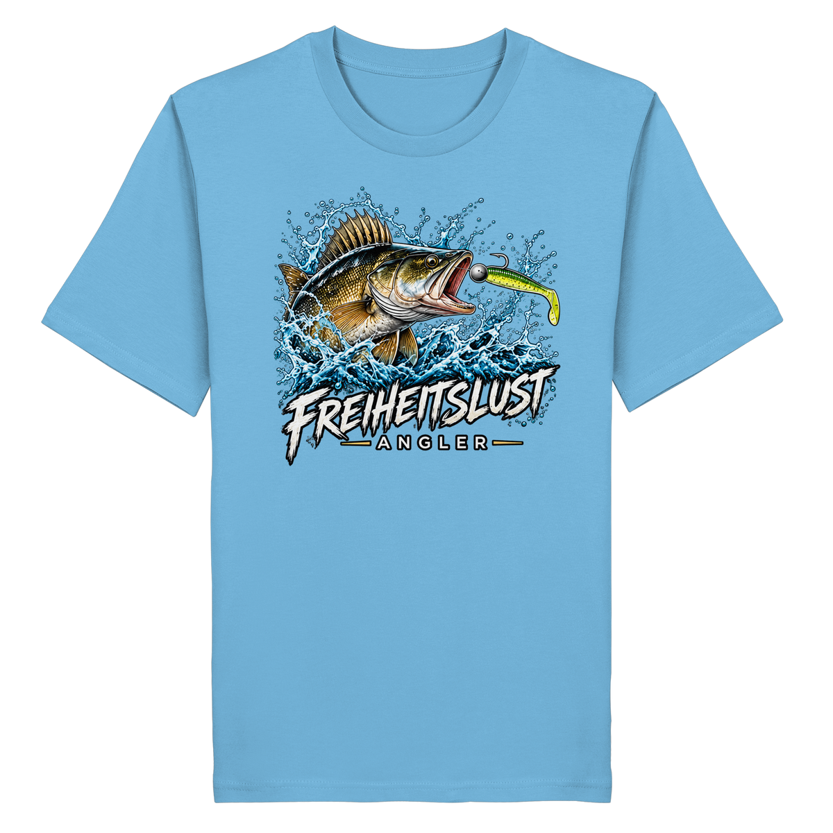 Freiheitslust Fishing T-Shirt - Zander Edition