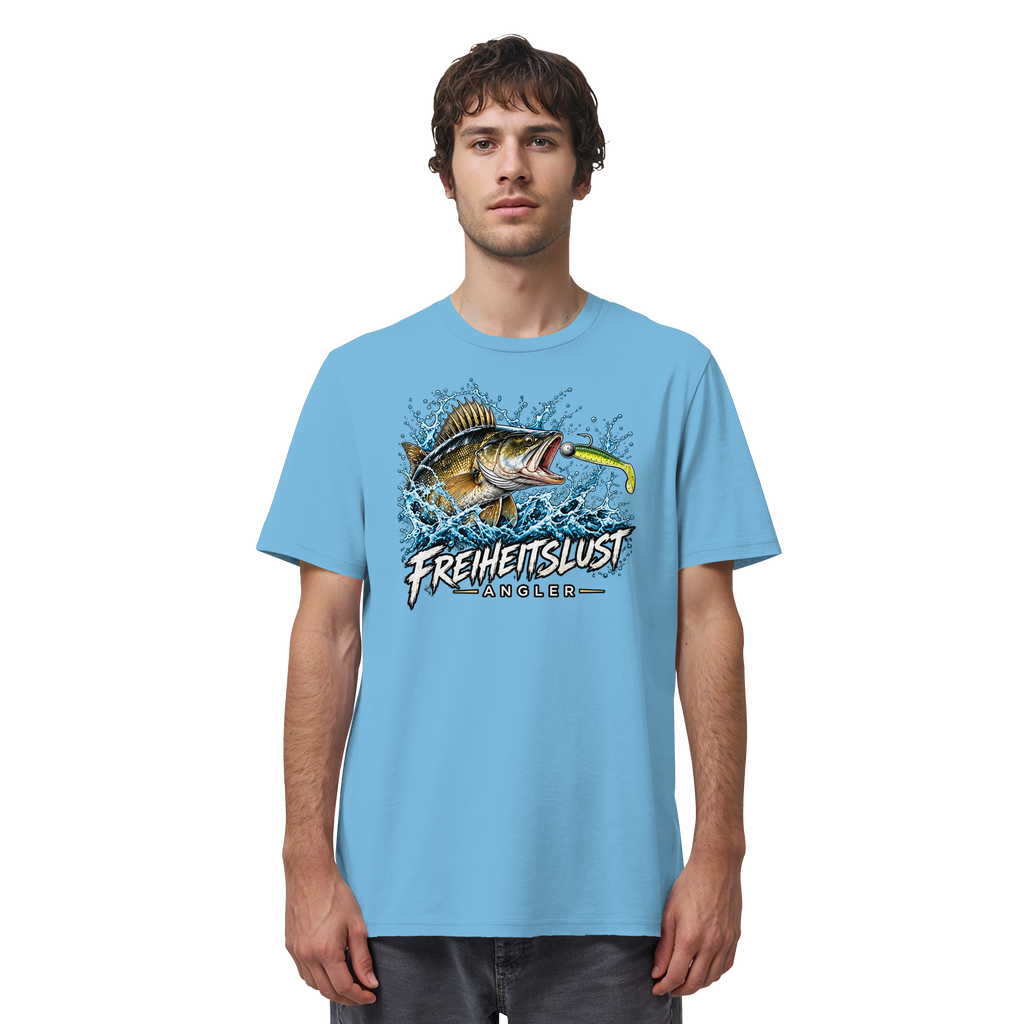 Freiheitslust Fishing T-Shirt - Zander Edition