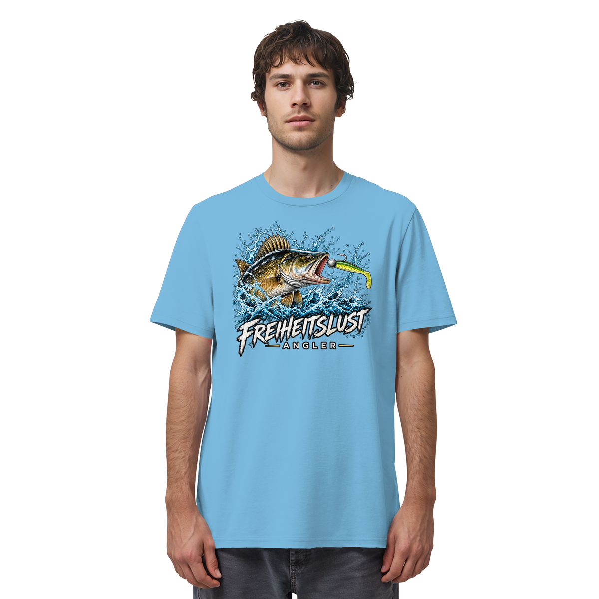 Freiheitslust Fishing T-Shirt - Zander Edition