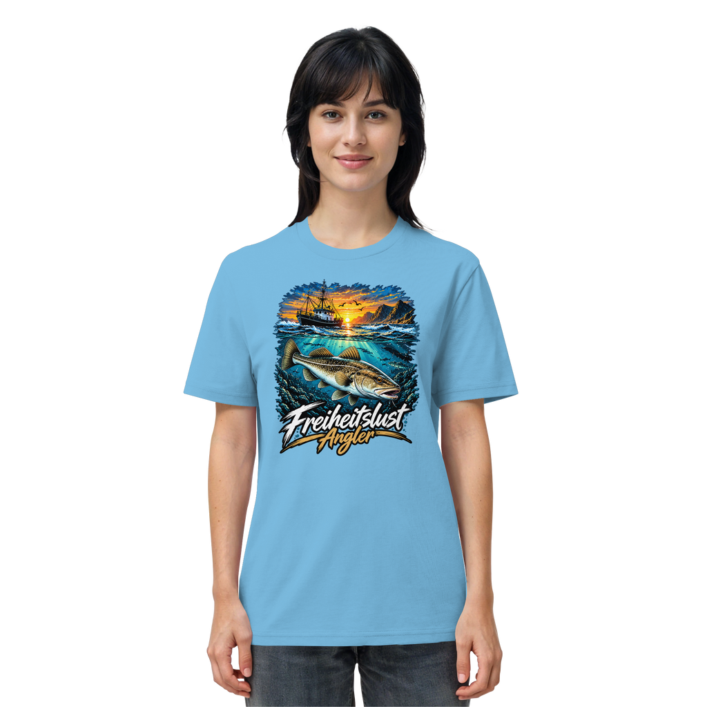 Freiheitslust Fishing T-Shirt - Dorsch Edition