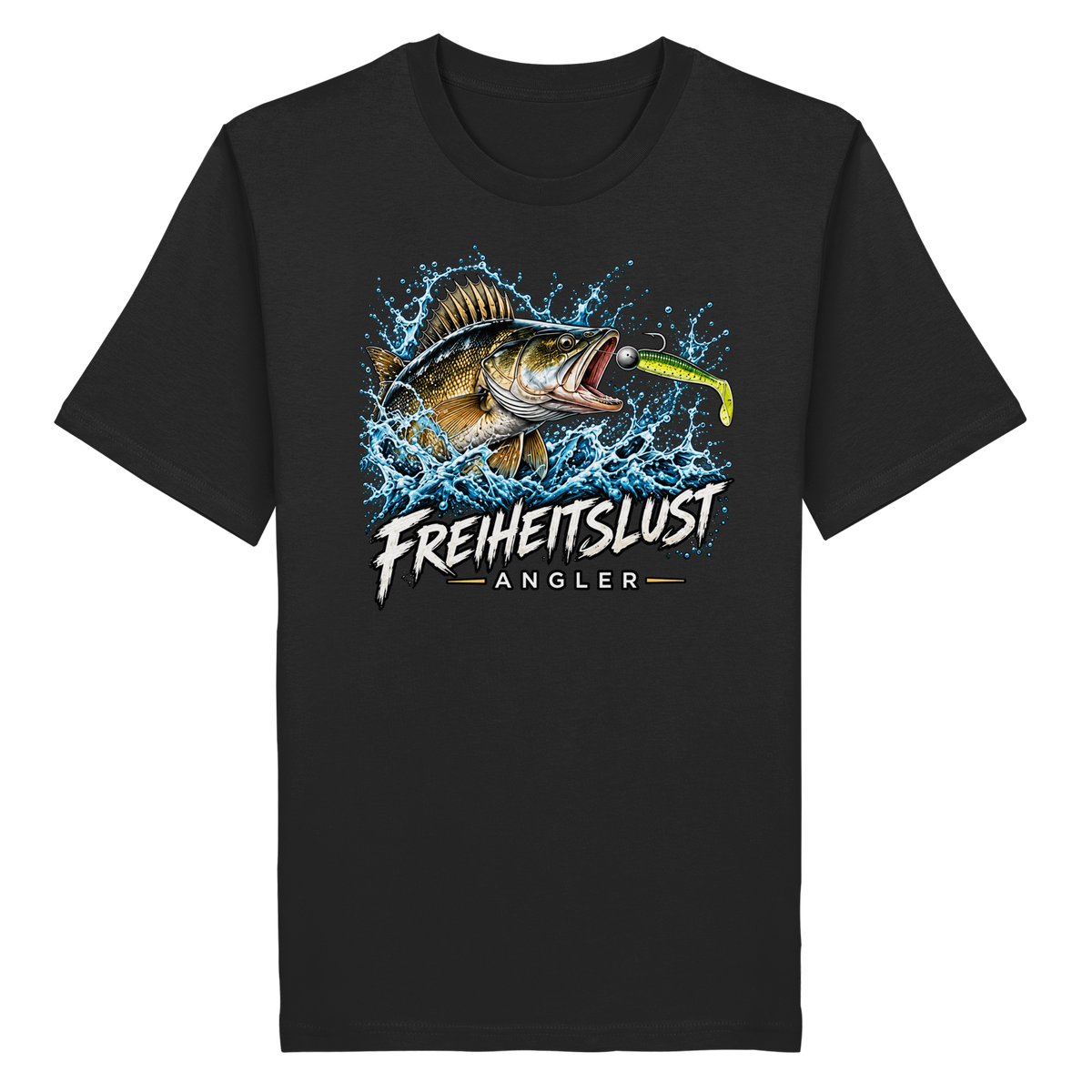 Freiheitslust Fishing T-Shirt - Zander Edition
