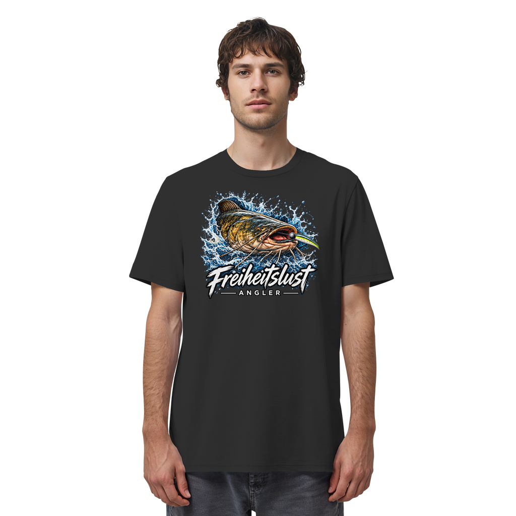 Freiheitslust Fishing T-Shirt - Waller Edition
