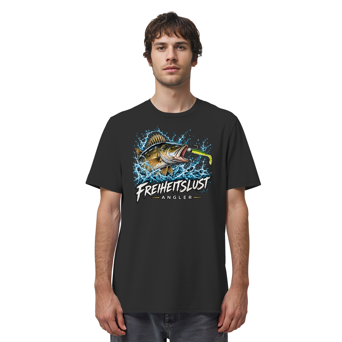 Freiheitslust Fishing T-Shirt - Zander Edition