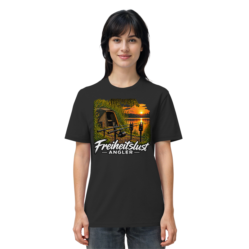 Freiheitslust Fishing T-Shirt - Angelplatz