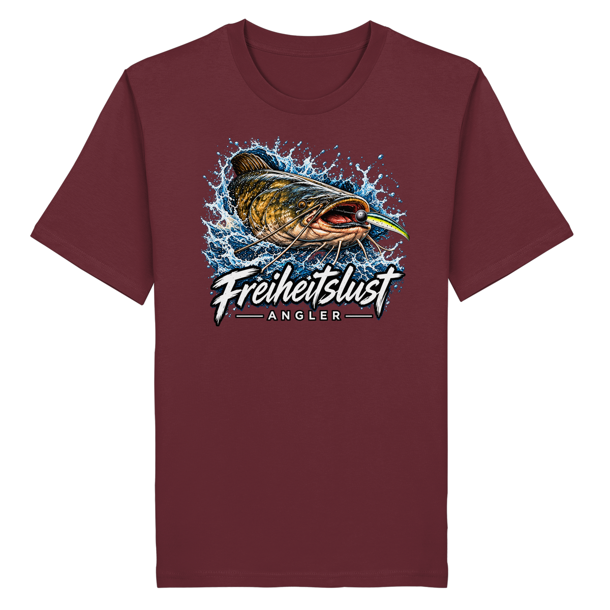 Freiheitslust Fishing T-Shirt - Waller Edition