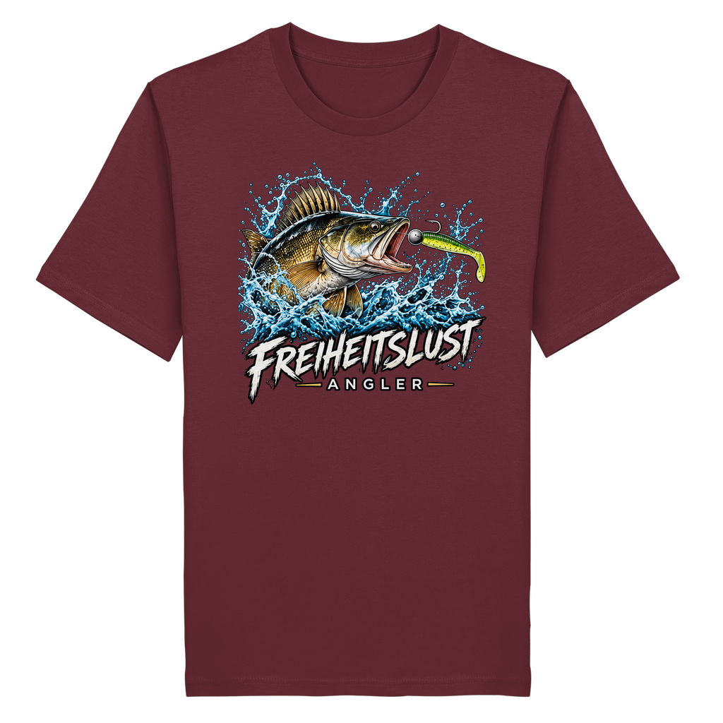 Freiheitslust Fishing T-Shirt - Zander Edition