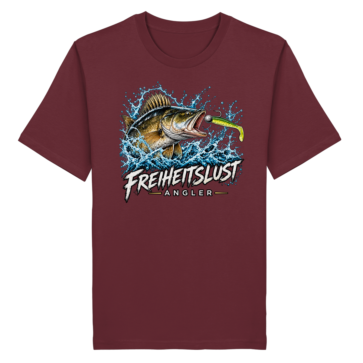 Freiheitslust Fishing T-Shirt - Zander Edition
