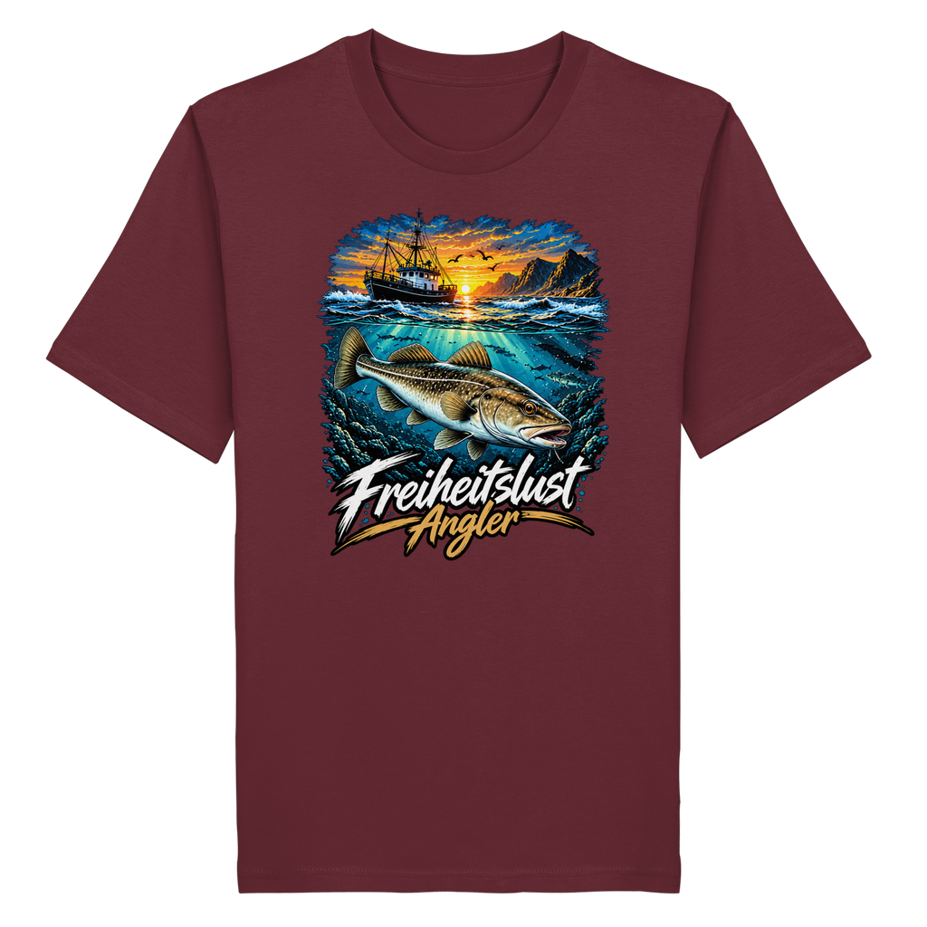 Freiheitslust Fishing T-Shirt - Dorsch Edition