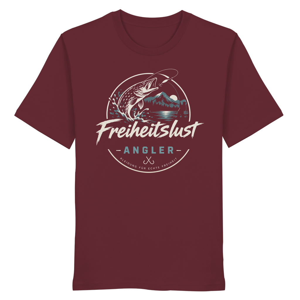 Freiheitslust Fishing - Organic Shirt