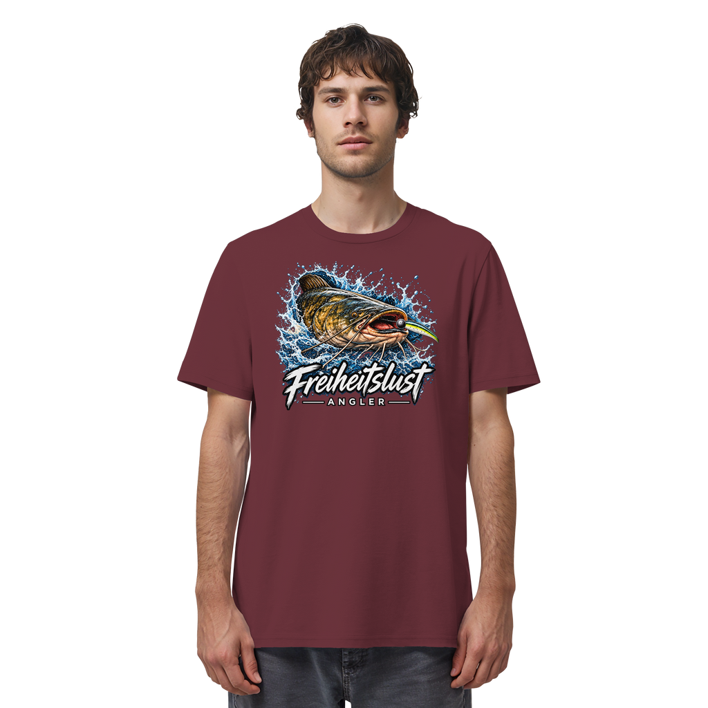 Freiheitslust Fishing T-Shirt - Waller Edition