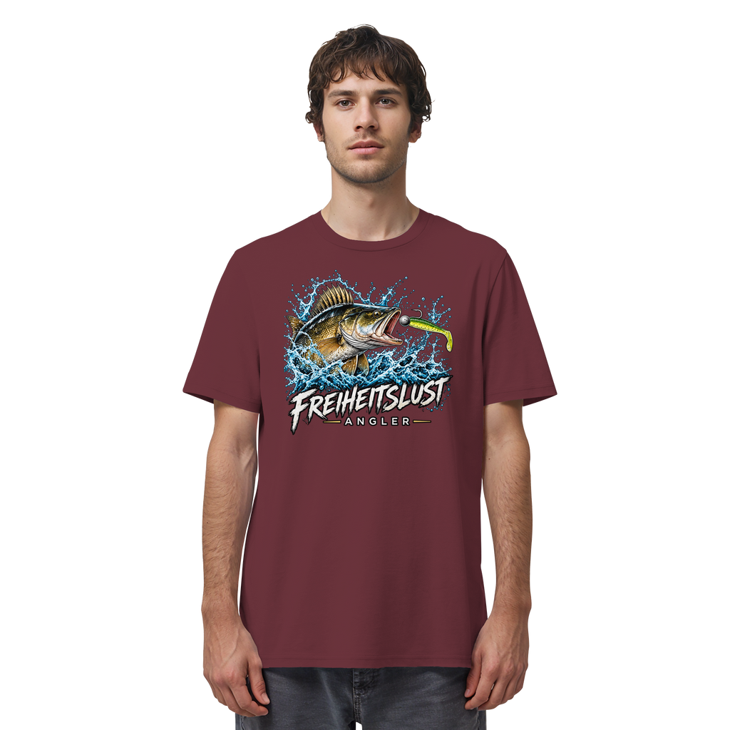 Freiheitslust Fishing T-Shirt - Zander Edition