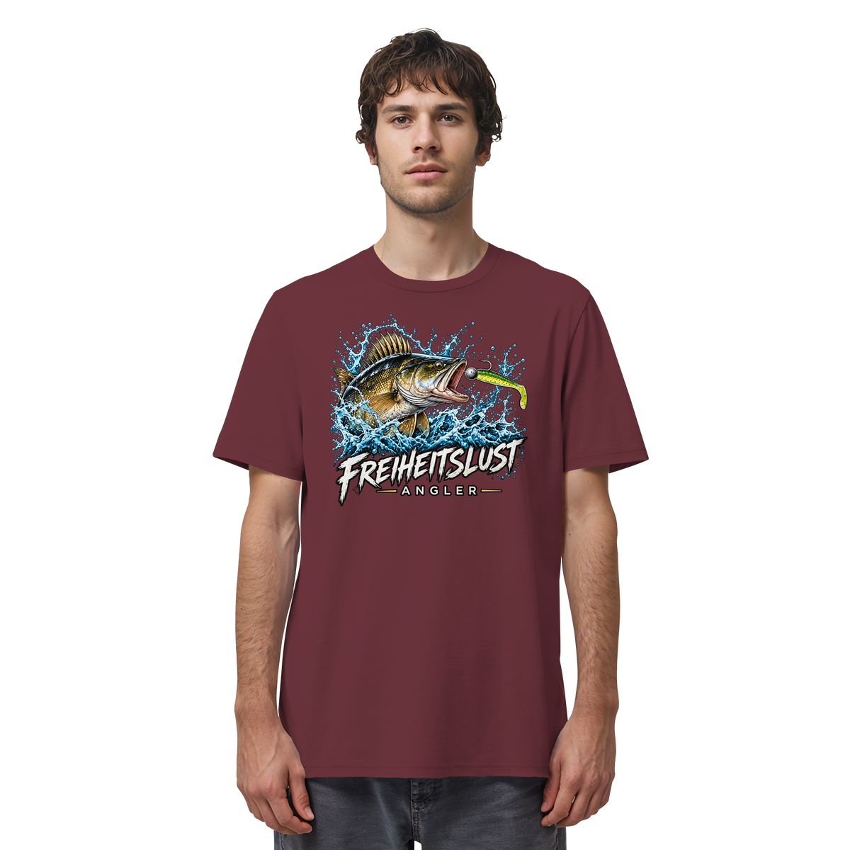 Freiheitslust Fishing T-Shirt - Zander Edition