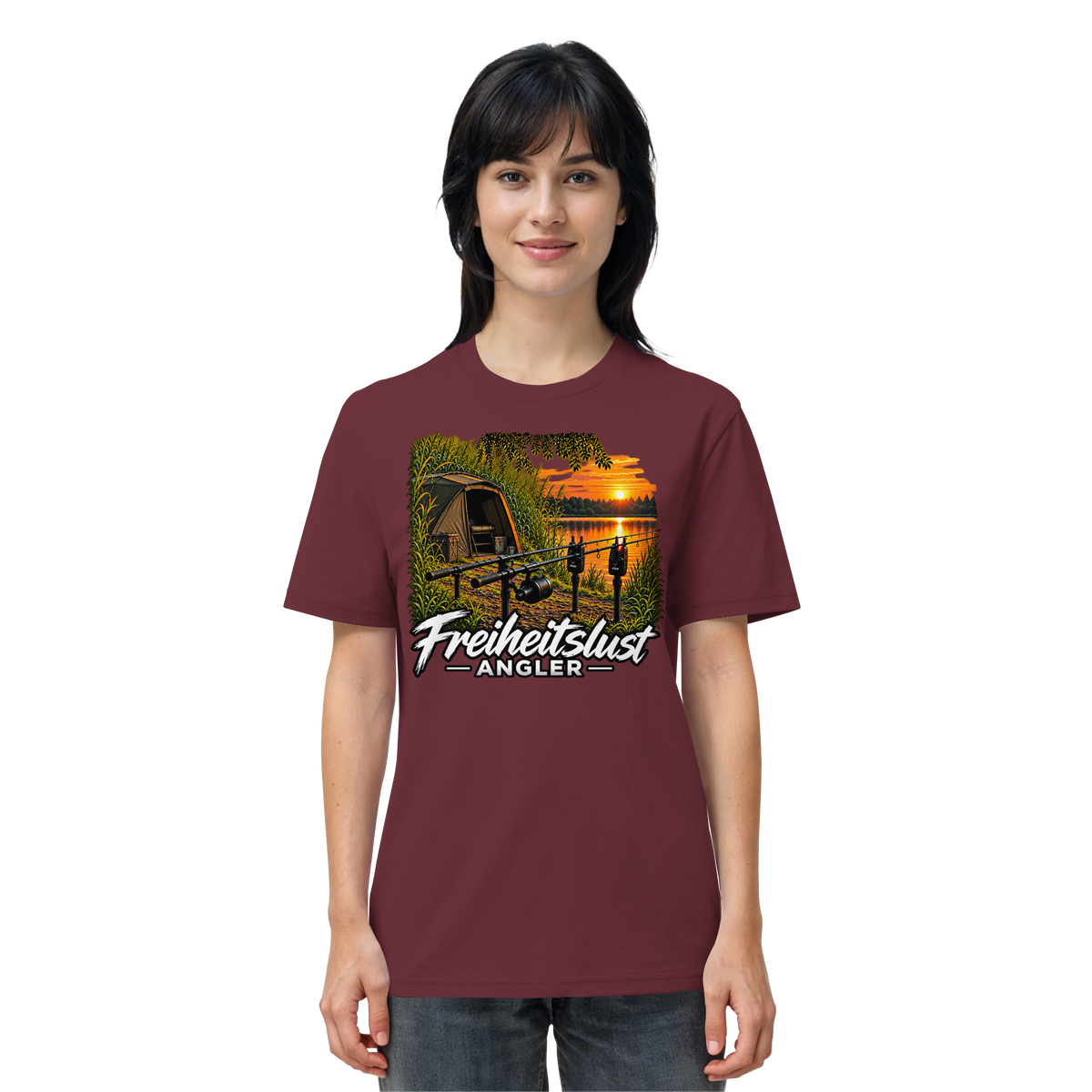 Freiheitslust Fishing T-Shirt - Angelplatz