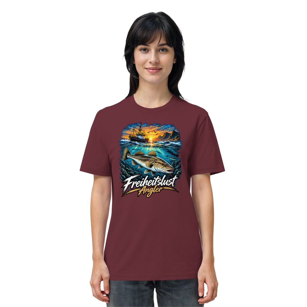 Freiheitslust Fishing T-Shirt - Dorsch Edition