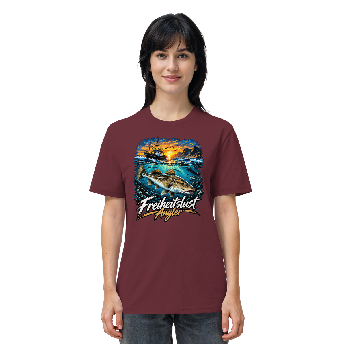 Freiheitslust Fishing T-Shirt - Dorsch Edition