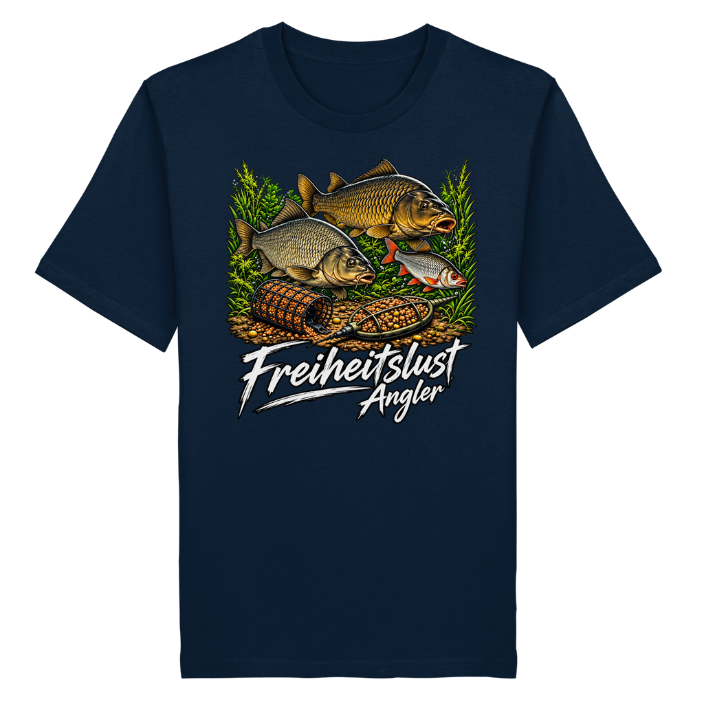 Freiheitslust Fishing T-Shirt - Feeder-Power