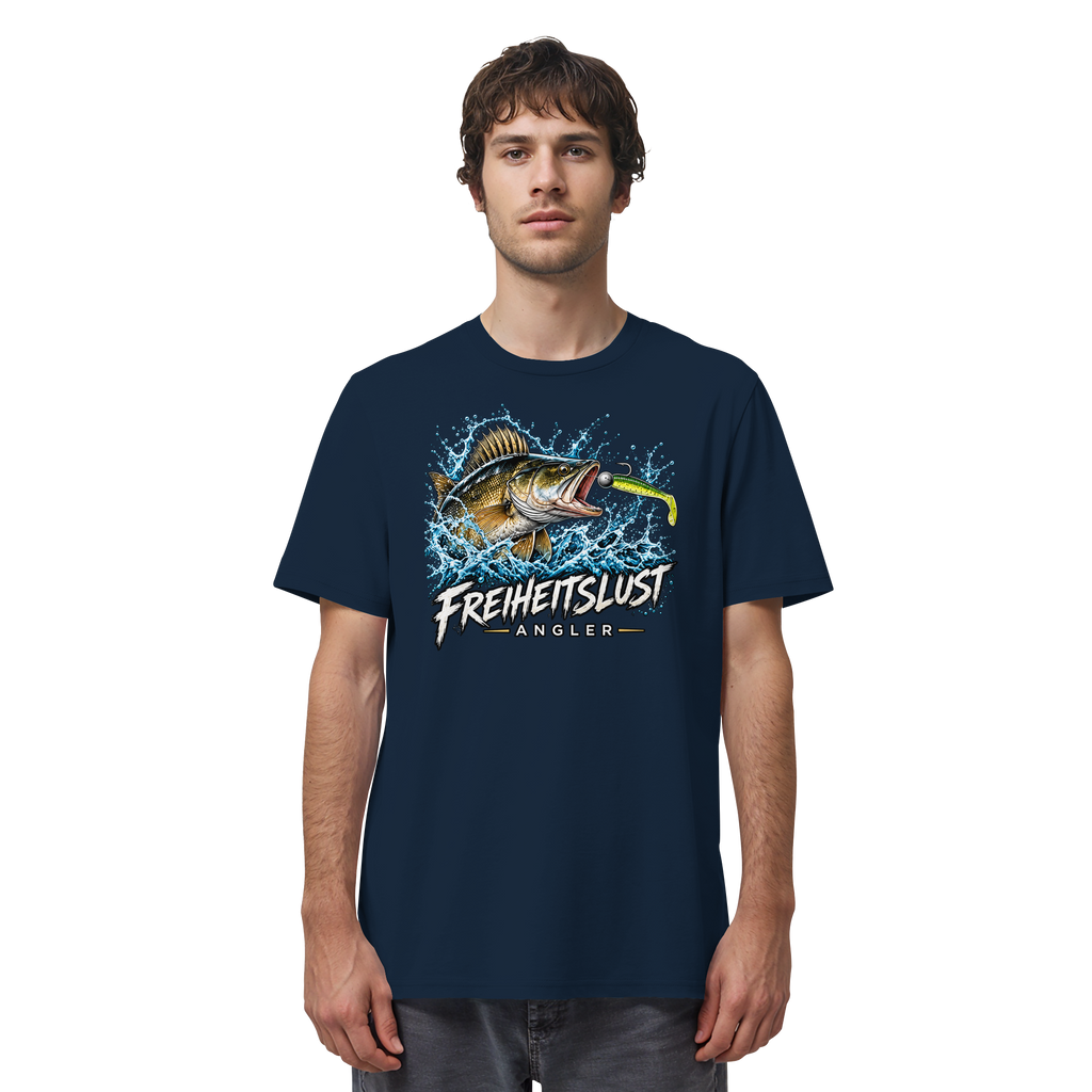 Freiheitslust Fishing T-Shirt - Zander Edition