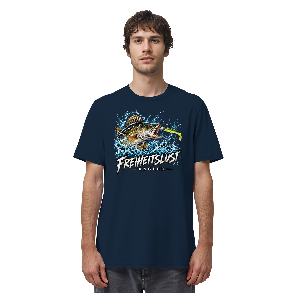 Freiheitslust Fishing T-Shirt - Zander Edition