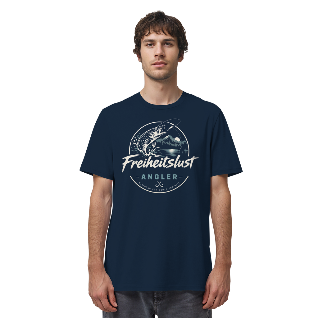 Freiheitslust Fishing - Organic Shirt