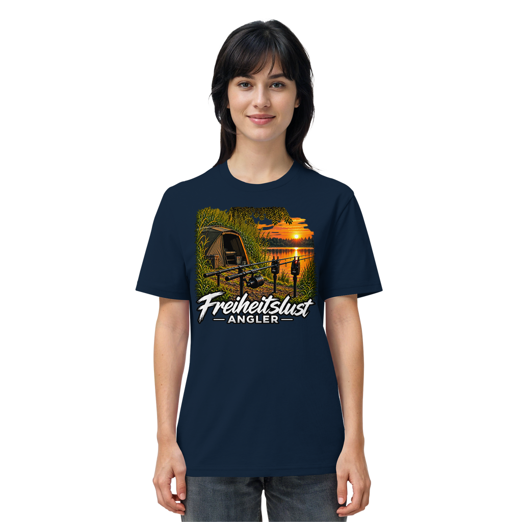 Freiheitslust Fishing T-Shirt - Angelplatz