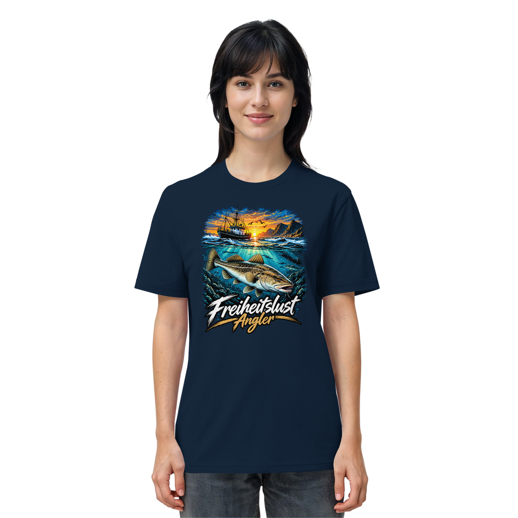 Freiheitslust Fishing T-Shirt - Dorsch Edition