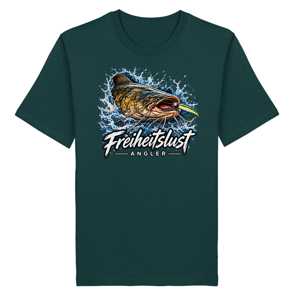 Freiheitslust Fishing T-Shirt - Waller Edition