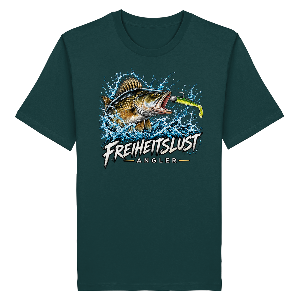 Freiheitslust Fishing T-Shirt - Zander Edition