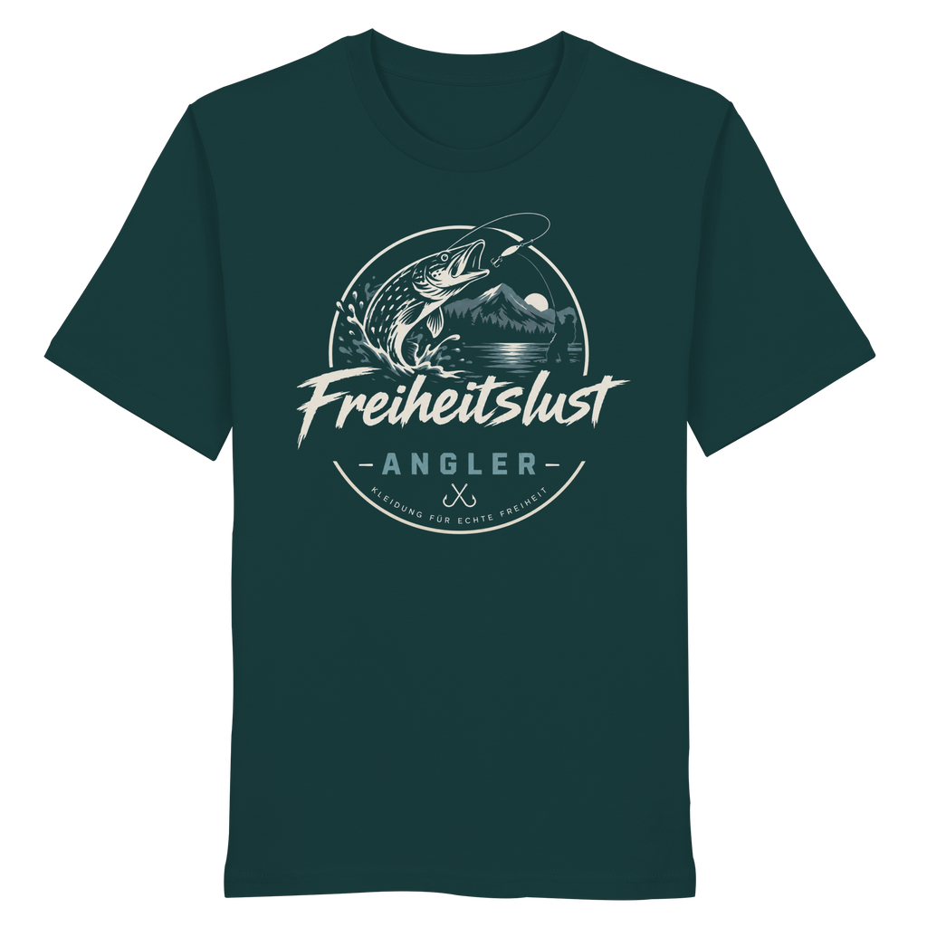 Freiheitslust Fishing - Organic Shirt